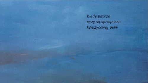 2022-08-24 autor: Salvatore Ravo, <strong>Pełnia księżyca <italic>(Luna piena)</italic></strong>, technika: farba olejna na płótnie